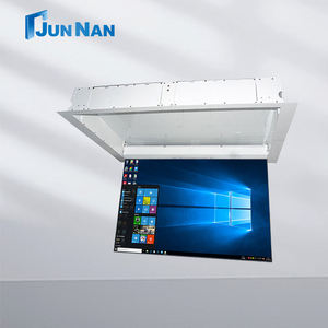 Wholesale Automatic Flip <strong>TV</strong> Ceiling <strong>Mount</strong> Electric Ceiling <strong>Installation</strong> Hidden Device Remote Control System Aluminum LCD Box - Product Image 5