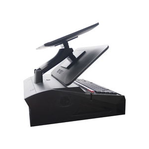 Venta al por mayor 15,6 pulgadas pantalla Pos sistema supermercado todo en una doble pantalla Pos caja registradora máquina de ordenador - Product Image 3