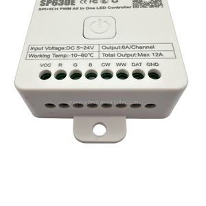 Контроллер SP630E ARGB RGBW RGB CCT DIM PWM SPI все в одном Смарт-приложение пульт дистанционного управления DC5-24V Светодиодная лента неоновый свет контроллер - Product Image 3