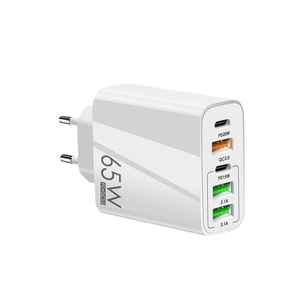 X415 65w Pd Fast Charger Eu Us Uk 2 Type-c 3 <strong>Usb</strong> Port <strong>Multiple</strong> <strong>Output</strong> <strong>Adapter</strong> Mobile Phone Travel Wall Charger for Macbook - Product Image 6