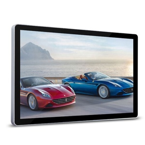 Metal fall vertikale raspberry pi display monitor 18.5 zoll LCD display für innen mit