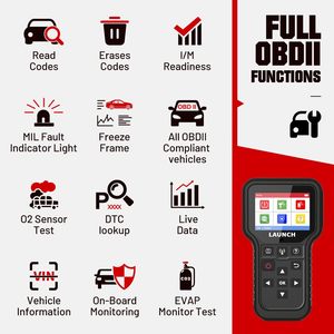 LAUNCH CRT5011E Neuestes TPMS-Nach lern werkzeug OBD2-Scanner-Codeleser Reifendruck aktivierung Lesen/Programm/Zurücksetzen SDK