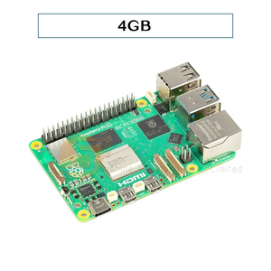 Neuer Raspberry Pi 5 8GB 4GB ARM Single Board Computer für Advanced Computing, Home Automation und KI-Entwicklung