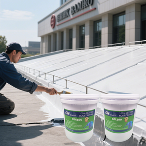 แปรงเคลือบหลังคาซิลิโคนยางเหลวกันซึมและสเปรย์เคลือบหลังคากันน้ำ - Product Image 4