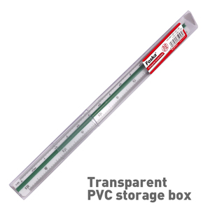 Foska mimari ölçekli cetvel mimarlar için sağlam ABS mimar ölçekli üçgen ölçekli cetvel Draftsman öğrenciler ve mühendisler - Product Image 6