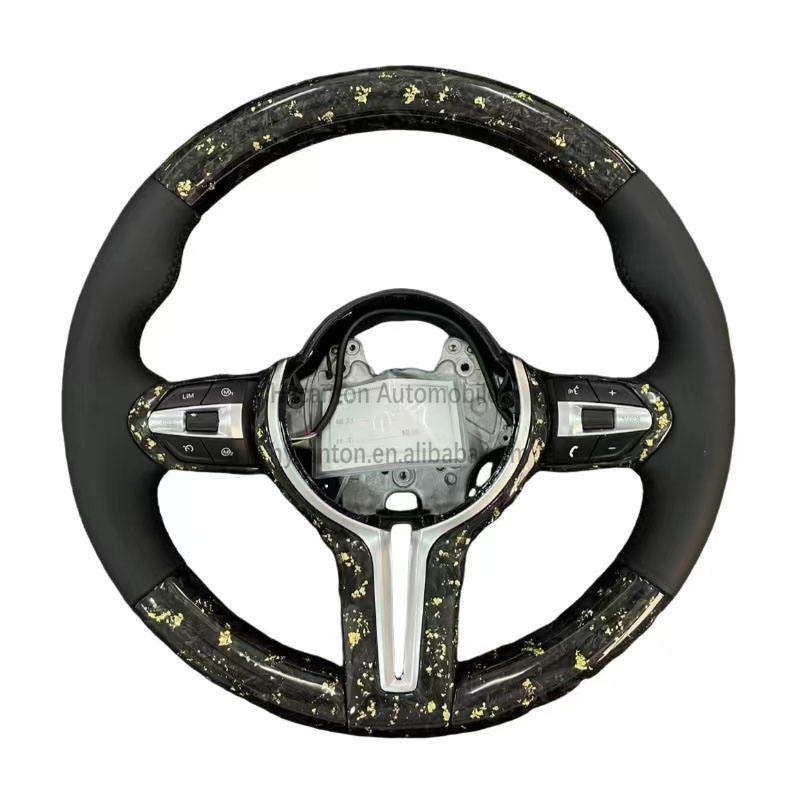 Forged carbon fiber+leather