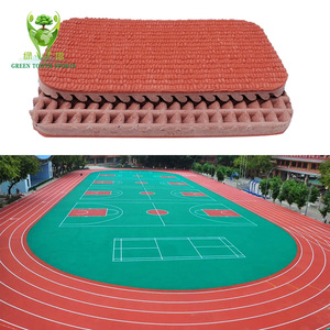 强摩擦室外橡胶跑道表面强摩擦运动跑道合成预制橡胶跑道 - Product Image 4
