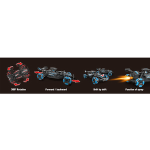 Yüksek hız 1:10 RC Off-Buggy araba sürüklenme yarış dublör araç oyuncak uzaktan kumanda sprey sürüklenme dublör yarış arabaları - Product Image 3