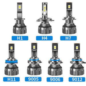 หลอดไฟ LED รถยนต์40000 LM กำลังสูงไฟ LED พัดลม H7อัตโนมัติไฟ CANbus H1 H11ไฟหน้า9005 Hb3 H4 H11 LED 9006 H8 H3 - Product Image 5