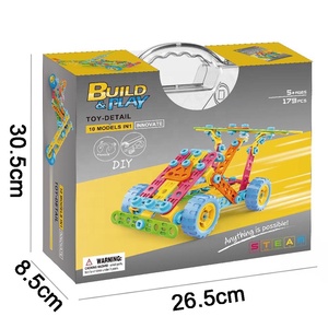 179pcs Child DIY <strong>Toys</strong> Detachable Parent-child Interactive Building Blocks <strong>Toy</strong> STEM Educational Model <strong>Toy</strong> for Kids Assembling Set - Product Image 6