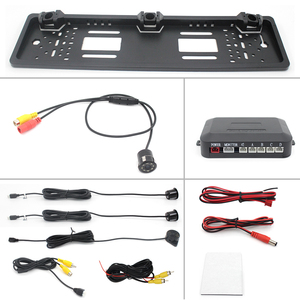 12V European License Plate Frame Visual with Alarm Sound and 360&deg; Detection - Product Image 6