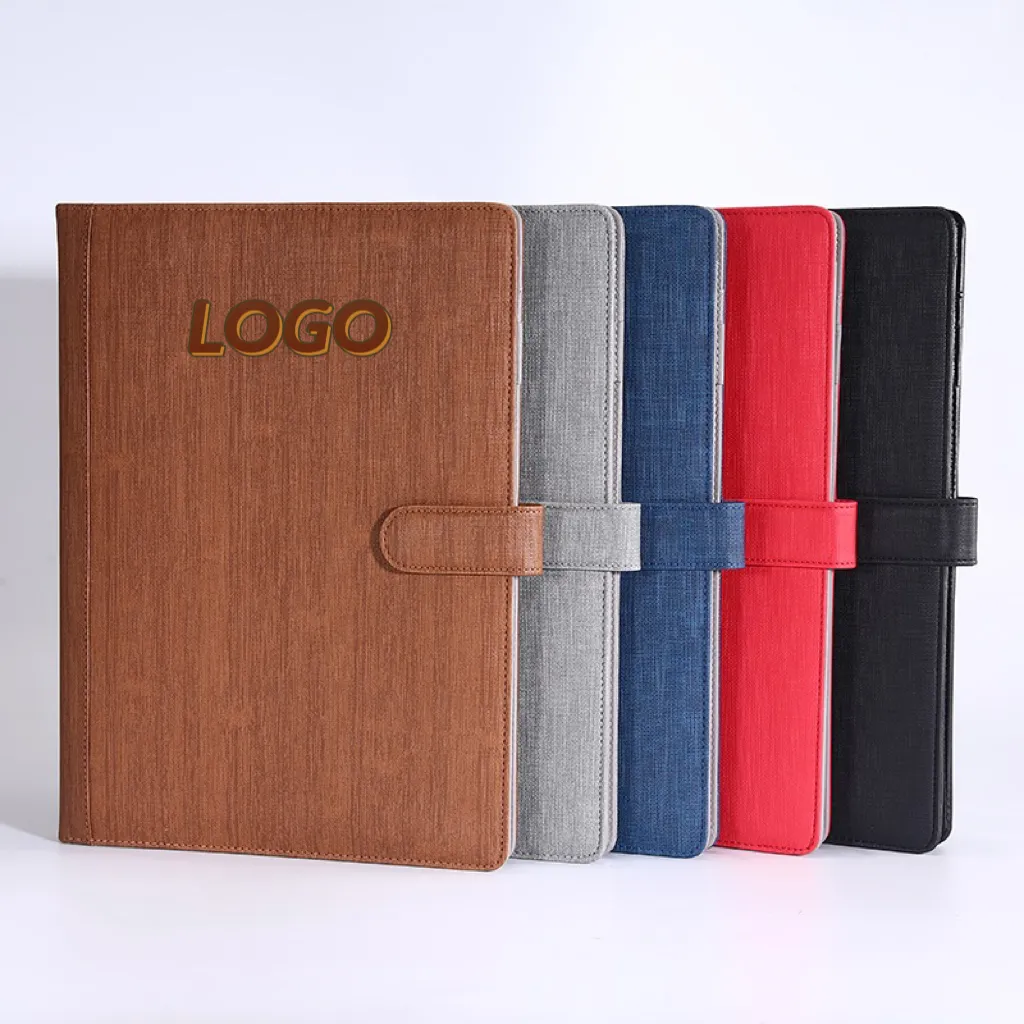 Nieuwe Producten Op Maat Zakelijke Notebook Van Hoge Kwaliteit Met Notebook Met Stoffen Hoes