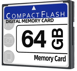 Fábrica profesional Tarjeta CF Tarjeta de memoria flash compacta 64GB - Product Image 1