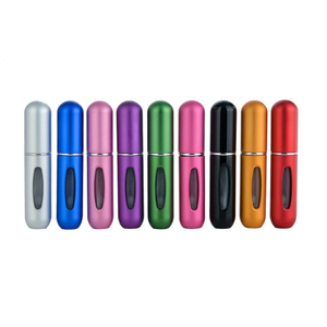 Dưới Filled10ml 8ml 5ml mini bơm lại nước hoa chai nước hoa phun Kích thước chai Nhôm Du Lịch cap Màn hình in ấn - Product Image 2