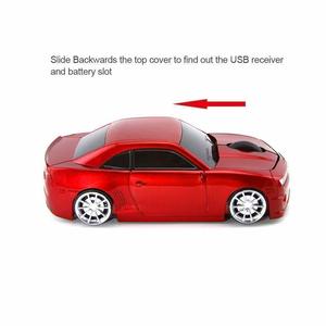 Wireless Computer Mouse Cool Sport Car Mice With USB Receiver 1600 DPI Optical With Mouse - Product Image 2