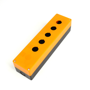 1 foro 2 3 4 5 fori interruttore a pulsante in plastica ABS scatola di controllo interruttore a pulsante scatola impermeabile - Product Image 6