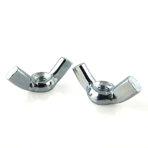 Yüksek kaliteli çinko kaplama ASME b18.1/2 3/4 "" 1 "SAE SAE 2 5 8 CS cıvata kanat somunu - Product Image 1