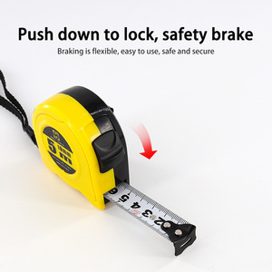 Protool okunması kolay 3m/5m merers inch promosyon çelik ölçüm bandı logo özel