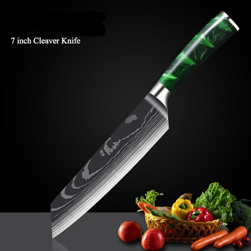 Coltello Kiritsuke verde 7
