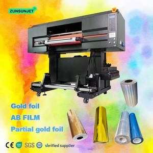 ZUNSUNJET Digital Uvdtf Uv Dtf <strong>Printer</strong> 3D 60 Cm High Speed Pro Laminator <strong>2</strong> En 1 Uv Dtf <strong>Printer</strong> <strong>2</strong> N 1 With Laminator - Product Image 1