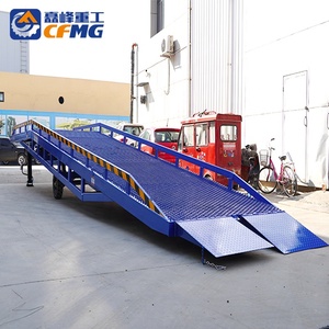 CFMG 6t 8T 10t 15t Contenedor Dock Yard Rampa Elevador de rampa hidráulica móvil Nivelador de muelle de carga/descarga móvil con CE ISO - Product Image 2