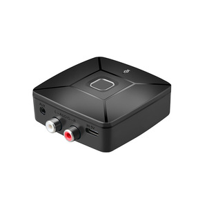 מקלט אודיו מתאם Bluetooth 5.4 עם קלט aux 3.5 פלט 2rca עבור נגן CD מכונית CD מחשב נייד רמקול הישן תמיכה 2 התקן