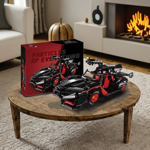 Black Warrior <strong>Apollo</strong> 2.4G Remote Control Car STEAM Programming Path Mode Gyroscope Puzzle Four Channels Plastic Model <strong>Toy</strong>