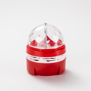 USB Portable Disco DJ Party Stage Light 3 Colors <strong>Rotating</strong> Strobe Light with Remote Control Sound Activated <strong>Inductive</strong> Switches - Product Image 5