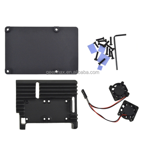 Ahududu Pi 5 Metal ısı dağılımı durumda çift Fan nötr çin yapılan Pi5 arka kapak konut - Product Image 2