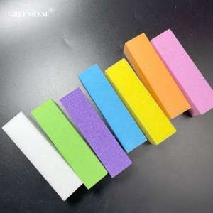 GREENKEM çift taraflı pedikür manikür tırnak sünger tırnak törpüsü tampon blok parlatıcı zımpara profesyonel Mini tırnak tamponu - Product Image 3