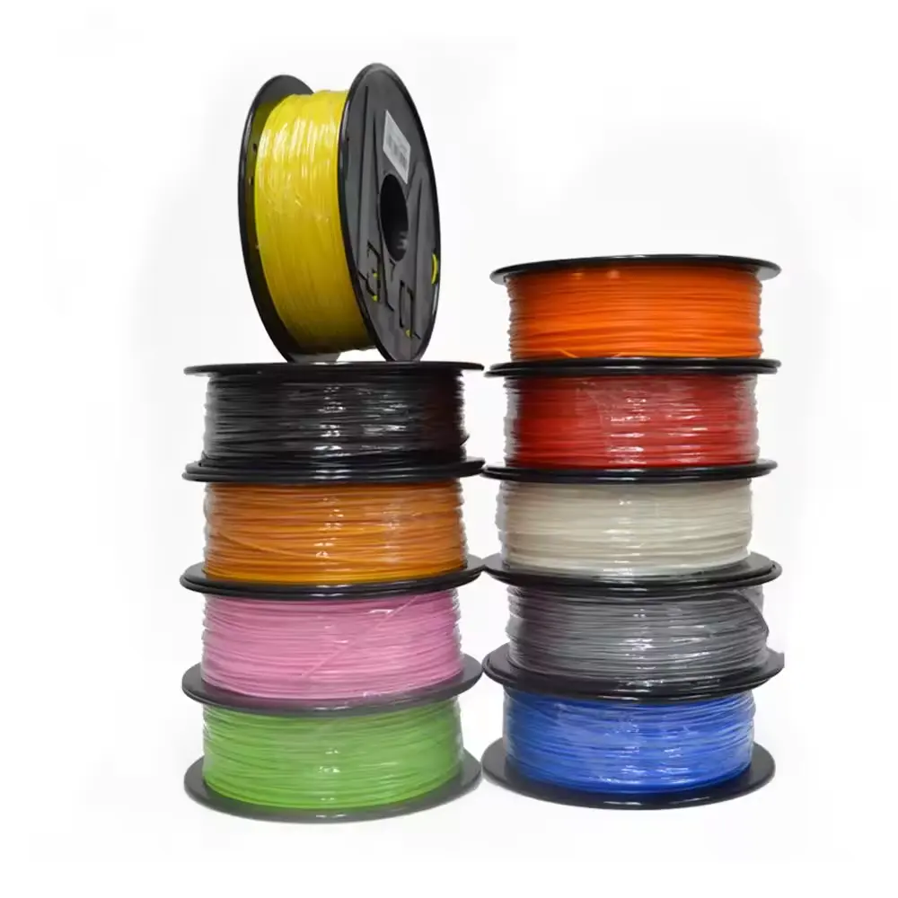 Filament d'imprimante 3D de haute qualité PETG 1.75mm/1kg Filament PLA d'enroulement soigné pour imprimante 3D