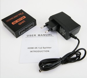 1in 2out <strong>1</strong> in <strong>2</strong> Out at Same Time Working Adapter <strong>Splitter</strong> for HDTV <strong>Splitter</strong> <strong>1</strong> Male to Dual HDMl <strong>2</strong> Female <strong>Splitter</strong> Adapter - Product Image 6