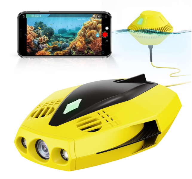 yellow Standard configuration and remote control