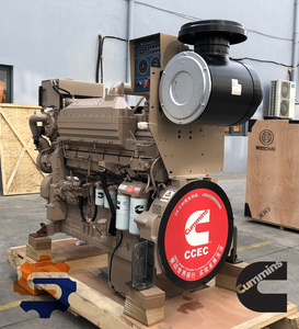 Boat Diesel Engine Chongqing <strong>Cummins</strong> <strong>KT19</strong>-M 317KW 425HP 1800RPM <strong>KT19</strong>-M425 Marine Engine Set With <strong>Turbocharged</strong>