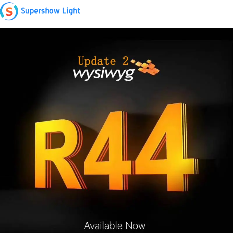 Nouvelle version R44 Update2 logiciel de lumière WYSIWYG r44 effectuer la clé Dmx512 contrôleur dongle USB Interface Dj Disco lumière de scène