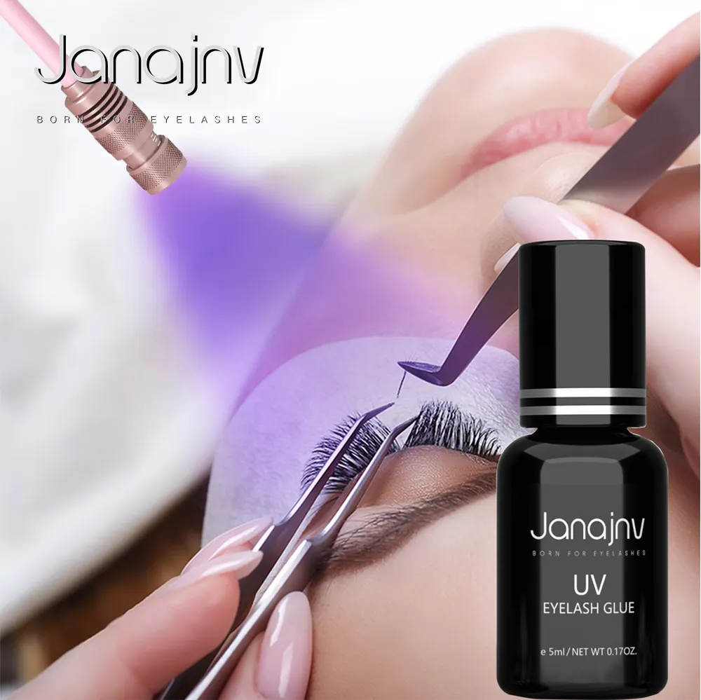 Janajnv 1-2S เกาหลีกาว UV สำหรับต่อขนตาแสงยูวีกาวต่อขนตา