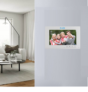 Sistema de intercomunicación de videoportero de 7 pulgadas con cámara a color, 1 unidad exterior y 3 unidades interiores para apartamentos múltiples y villas familiares