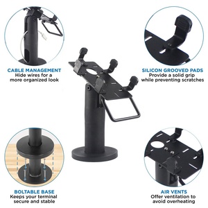 Thiết Bị Đầu Cuối Thanh Toán POS Nghiêng Xoay Giá Đỡ Chân Đế Giá Đỡ Đế Gắn Vít Và Kết Dính Đế An Toàn Universal Fit Cho POS Thông Minh - Product Image 6