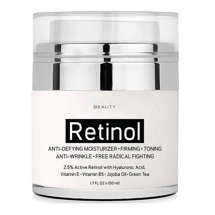 Private Label Anti-Aging-Gesichts creme Retinol-Creme mit Vitamin-Gesichts aufhellung creme