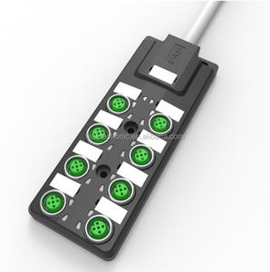 Energía Eléctrica caja distribuidor m12 4 puertos ethernet a bus - Product Image 4