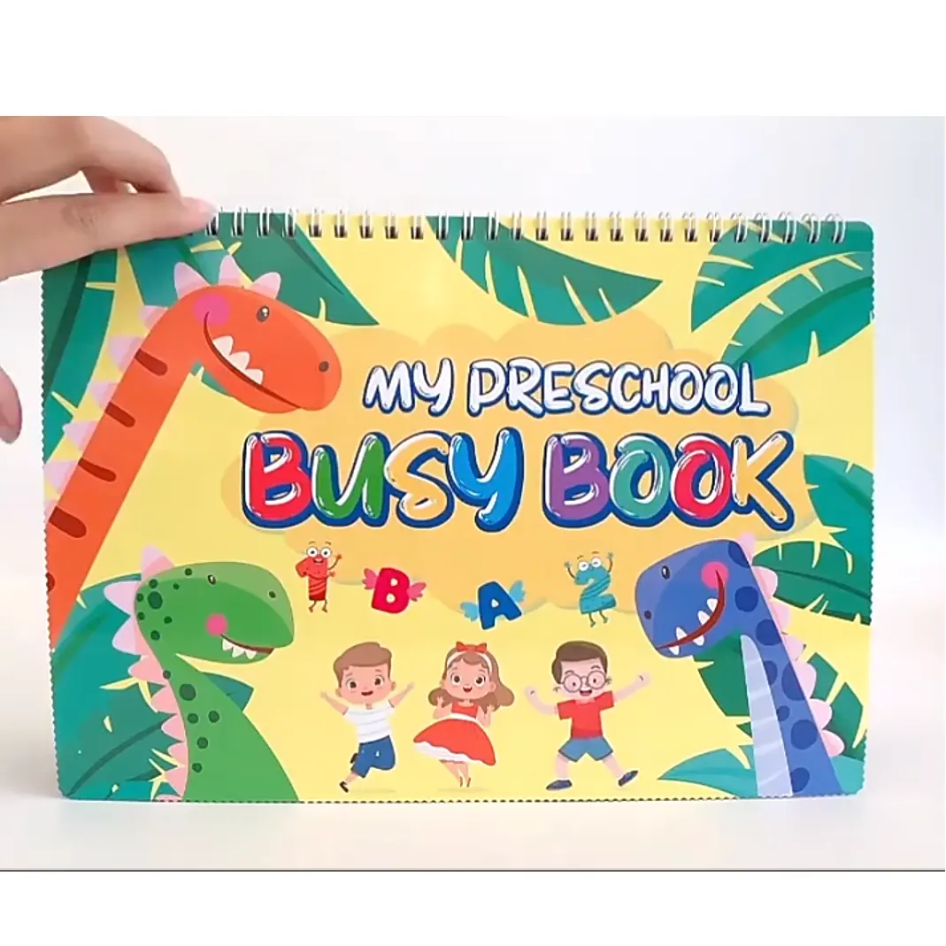 دفتر تلوين للأطفال الصغار, دفتر تلوين متعدد الوظائف لتعليم الأطفال في مرحلة ما قبل المدرسة
