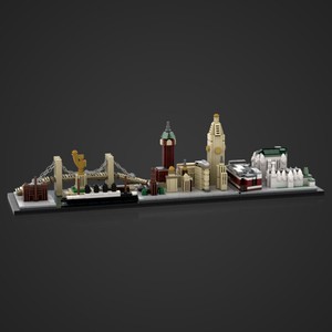 Funbuild MOC-199709 <strong>New</strong> <strong>York</strong> City Skyline 1900's Mini Blocks Building Set Skyline Architecture Model Puzzle Building Blocks <strong>Toy</strong> - Product Image 3