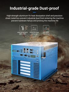 Customizable Mini Server <strong>X86</strong> Intel Fanless <strong>Ipc</strong> Win 10 11 J4125 Core I3 I5 I7 Industry Mini Pc 8usb Industrial Control <strong>Computer</strong> - Product Image 4