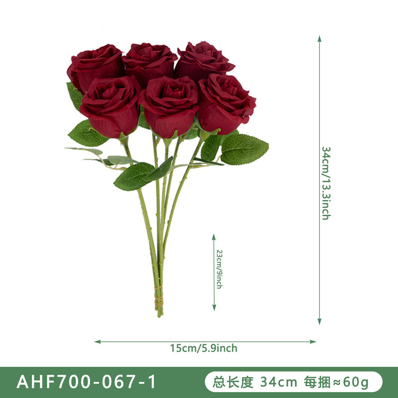 AHF700-067 Rouge profond