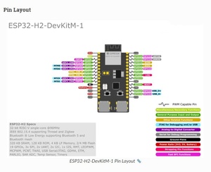 ESP32-H2-Devkitm-1 ESP32-H2-Devkitm ESP32-H2-Devkit-M1 ESP32-H2-Devkit Wifi Uwb esp32-h2 ESP32 scheda di sviluppo - Product Image 3