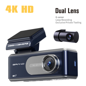 Nueva llegada 2K + 1080P 3,2 pulgadas IPS pantalla coche Cámara Grabación en bucle 24h WIFI enlace - Product Image 4