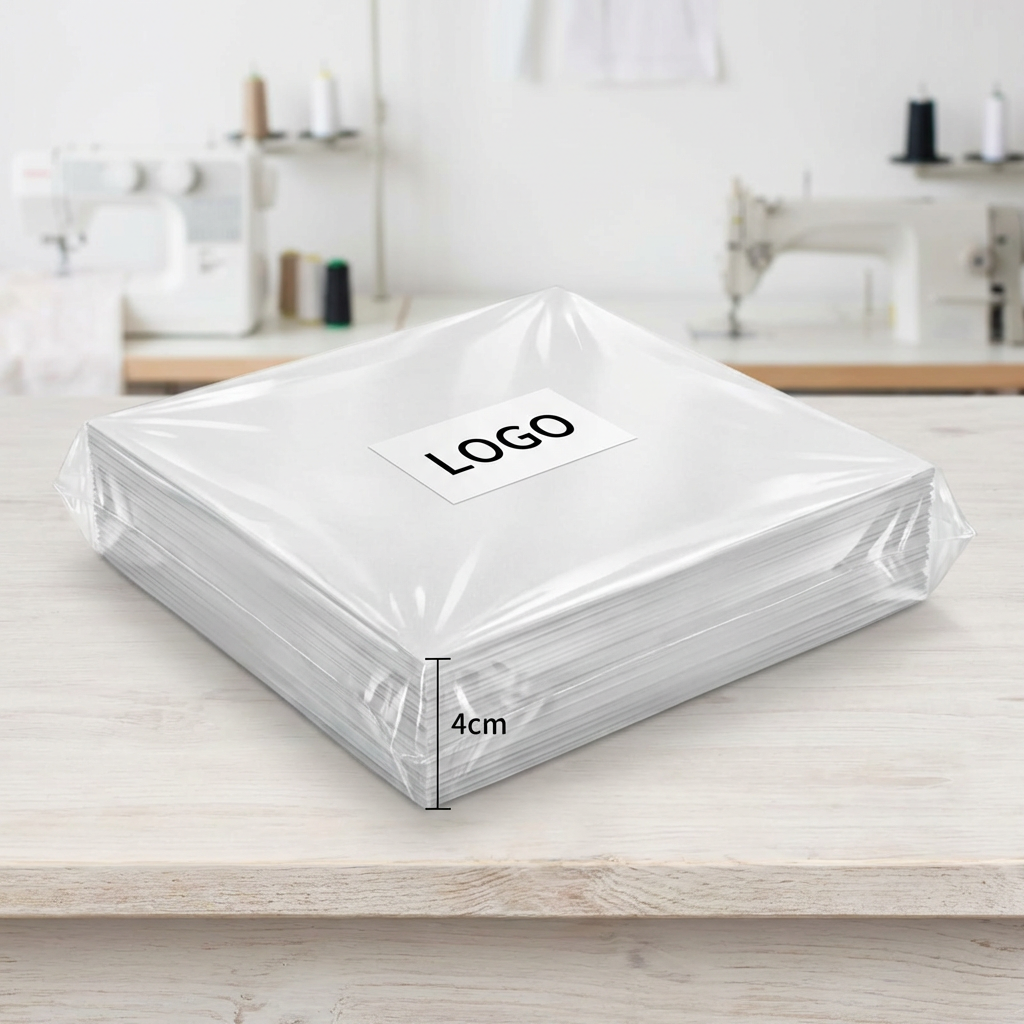 Blanc 15*15 pouces - 100 pièces/sac