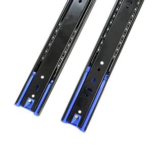 Chất Lượng Cao Đồ Nội Thất Đường Sắt Bóng Mang Đầy Đủ Mở Rộng Nhiệm Vụ Nặng Nề Tự Đóng Cửa Ngăn Kéo Trượt - Product Image 1