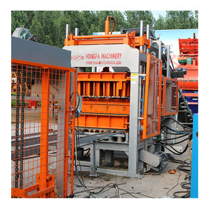 QT5-15 <strong>Automatic</strong> Hollow <strong>Block</strong> Making Machine Concrete <strong>Stacker</strong> with Core Components Mold Engine Motor Brick Making Machinery - Product Image 1