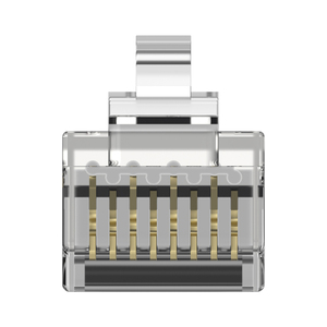 Connettori RJ45 8 p8c UTP spina di rete per CAT6 Standard cavo testa di cristallo solido - Product Image 4